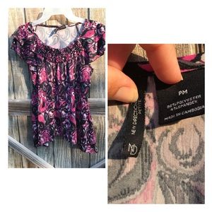 New Directions Petite Medium Top